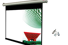 Pantalla motorizada para video beam de 400x300