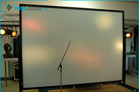 Pantalla para video beam de 480x260 cms